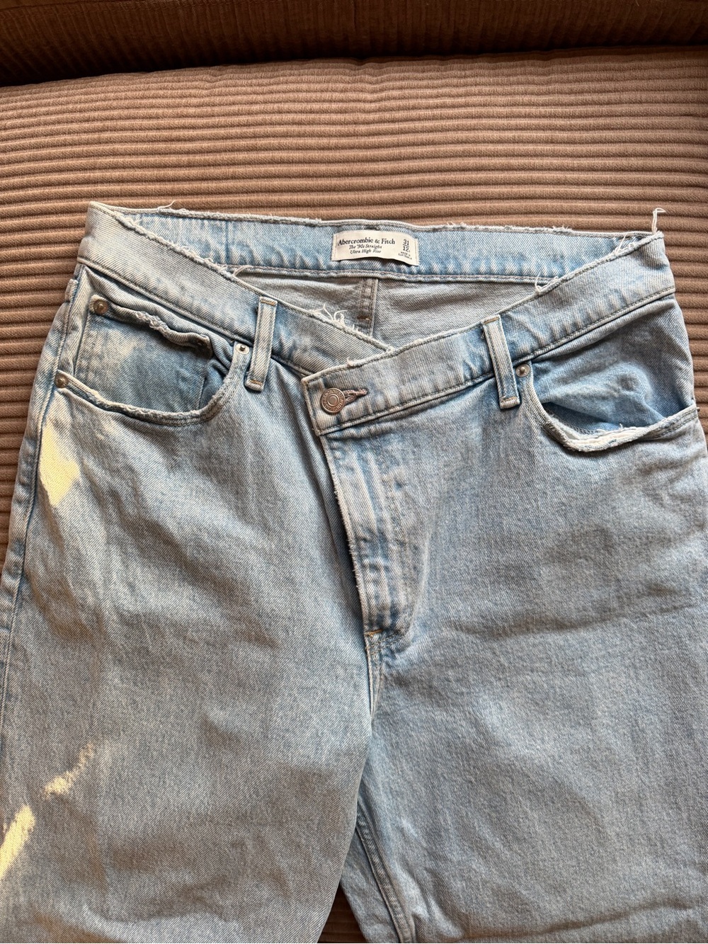 Abercrombie & Fitch Jeans - 90s straight ultra high rise